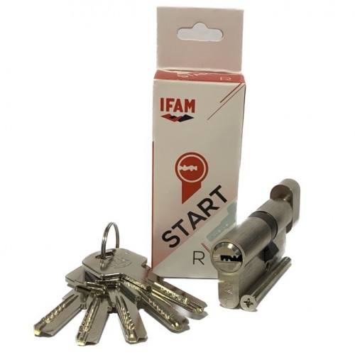 CILINDRO START R STRP3030N - 30 x 30 - CON POMO - NÍQUEL